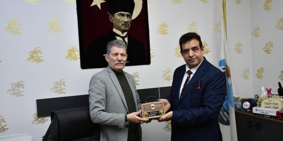 Av.Mehmet Yalım Üretici Haber Gazetesini Ziyaret Etti.