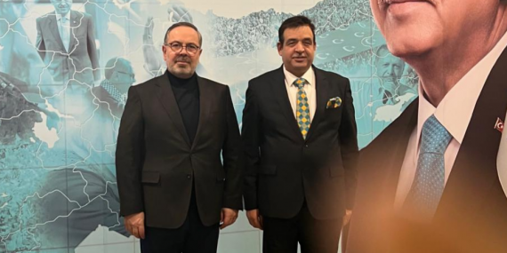 Büyük İç Anadolu Platformu Başkanı Av. Mehmet Yalım, Milletvekili Halis Dalkılıç ile Bir Araya Geldi